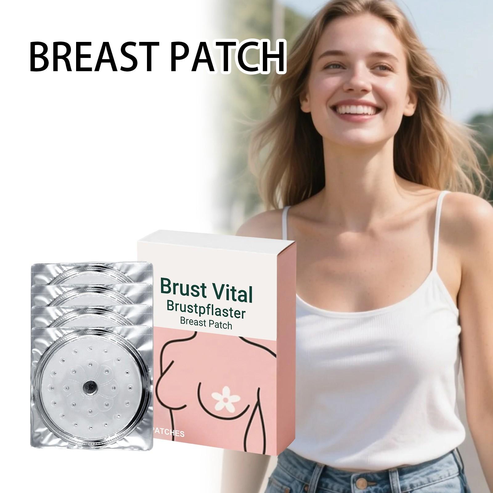 

Breast Vital Гелевые пластыри для груди Мягкие и приятные для кожи пластыри для груди Укрепляющие пластыри One Size белый