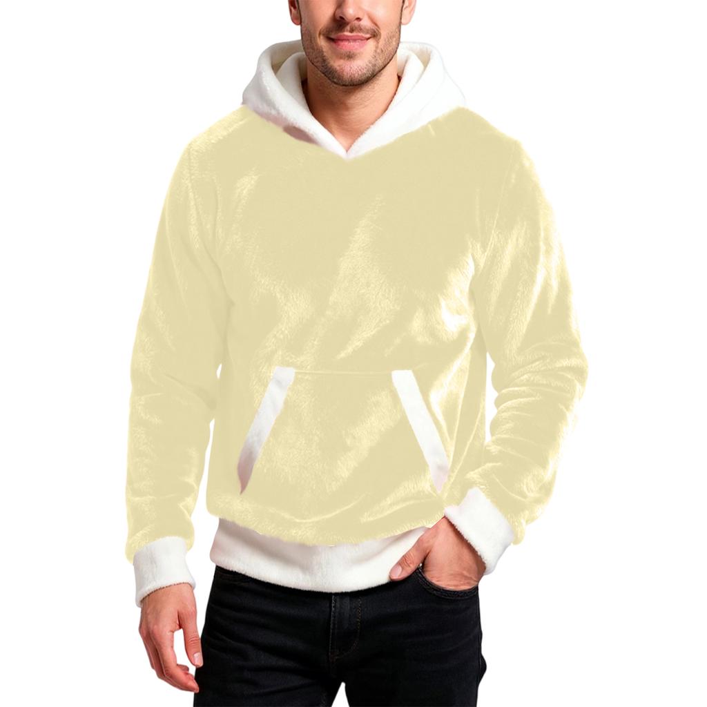 Men's  Leisure  Fashion  Half  Zipper  Hooded  Hood  Long  Sleeves  Hoodie