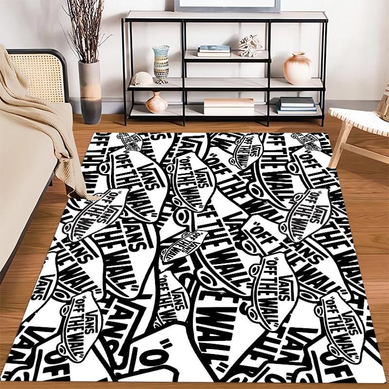 Fashion Logo Carpets and Rug 3D Printing Carpet Floor Mat Living Room Bedroom Large Area Soft Carpet(JM019)