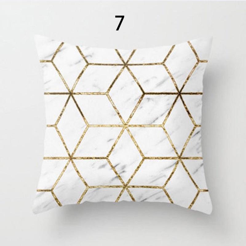 Modern Minimalist Geometric Pattern Pillowcase With Premium Quality Peach Cloth Material