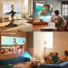 New TP350 Netflix Certification Projector 4K Android 13 Native Wifi6 BT5.2 1080P 650ANSI Portable Projector Auto Keystone Correction