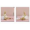 Artistic Resins Ballet Girl Figurine Ballerinas Sculpture Dancing Lady Statue for Desk or Book Shelf Display Ornament
