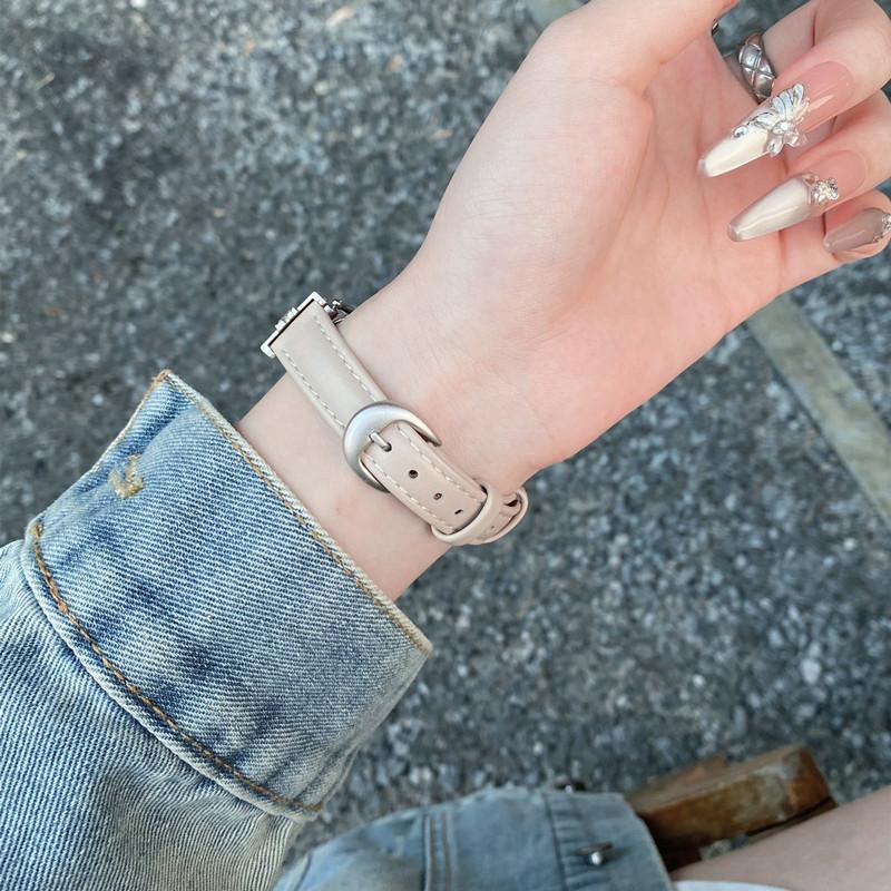 Luksusowy skórzany pasek do paska Xiaomi Mi Band 9 Wymiana paska wielokolorowego do paska Xiaomi Mi Band 8 Bransoleta Correa