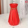 PP Vases Double Pack Imitation Ceramic Flower Pots Modern Lightweight Decorative Vessels for Home Table Wedding Ramadan