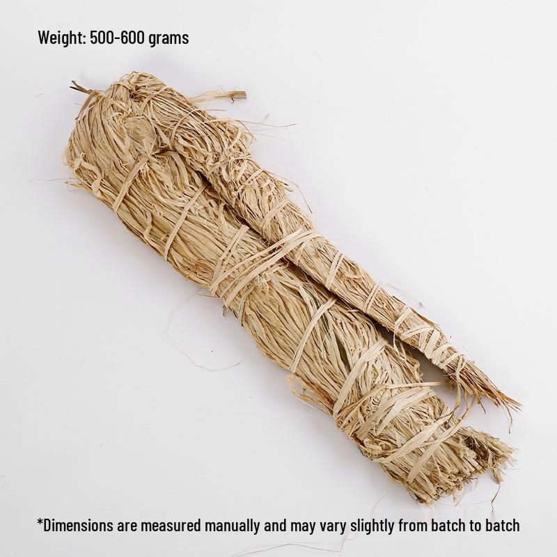 Natural Raffia Ribbon Fresh Flower Bouquet DIY Gift Decorations and Packaging Materials
