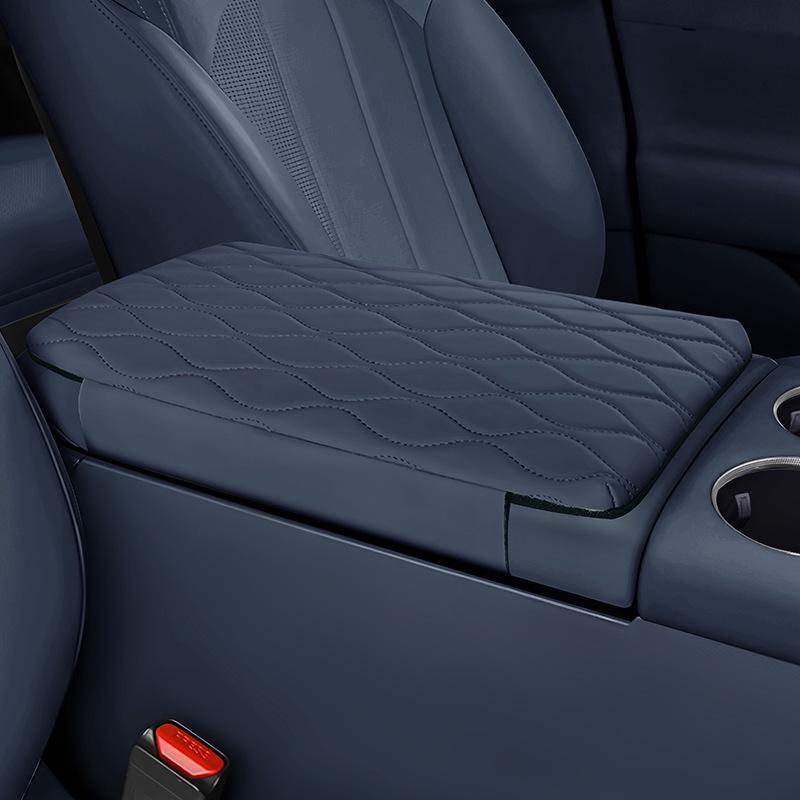 Lantu FREE Armrest Box Protective Pad: Fits 26 Models, Enhanced Leather Central Armrest Cover