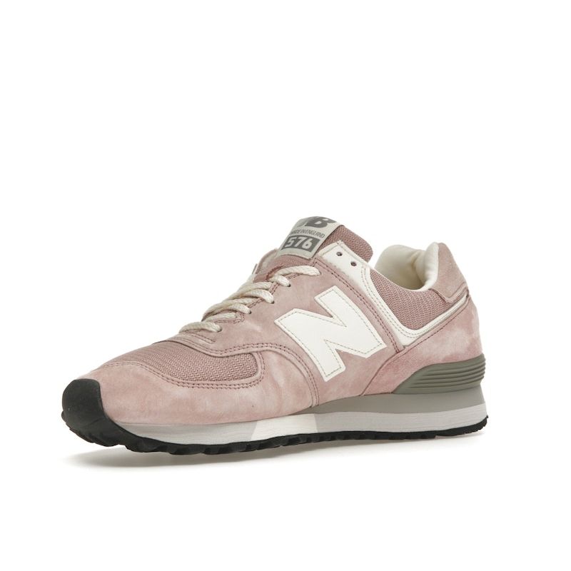 New Balance 576 Wyprodukowano w Anglii Blady Mauve Męskie Sneakersy Różowe Kokosowo-Mleczne Szeptano-Białe OU576PNK