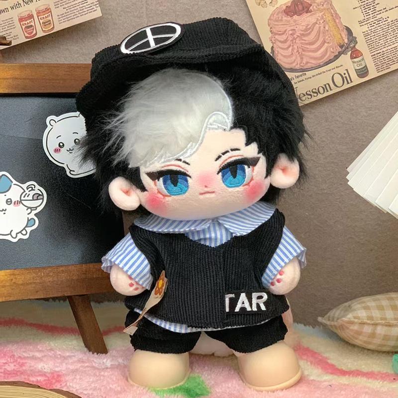 20cm Kawaii Anime Game Clothed Cotton Doll Cosplay Soft DIY Plush Doll Can Change Clothes Cute Birthday Gift for Kids