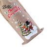Decorative Bottle Bags for Christmas Wine Bag, Vintage Drawstring Sleeve, Reusable Faux Holiday Party Packaging Linen Cover Clothes New Year