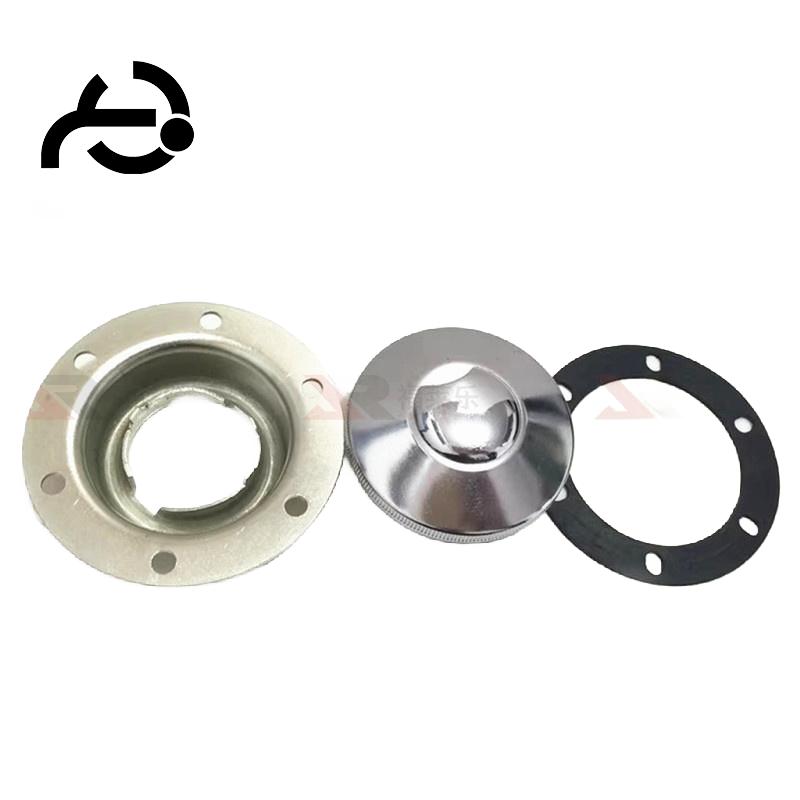 Diesel Generator Set Parts with Lock Stainless Steel Fuel Tank Cap, Car Excavator Water Pump Refueling Port Cap