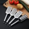 Carrot Ginger Grater Cheese Mirror Polish Corrosion Resistant Ergonomic Handle Hanging Hole Design Multipurpose Vegetable Preparation Stainless-Steel