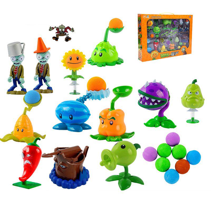 Engaging Plants Vs Zombies Toy Set Featuring Colorful Mini Action Figures For Kids