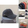 Trendy Unisex Baseball Cap For Fall And Winter With Adjustable Strap And Short Brim