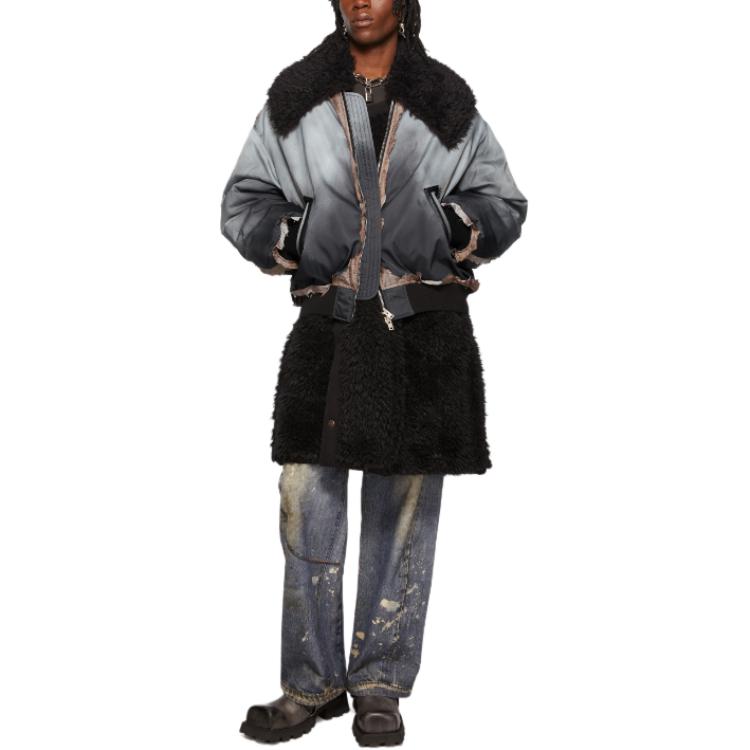 Acne Studios Distressed-effect Bomber Jacket B90786-BM0