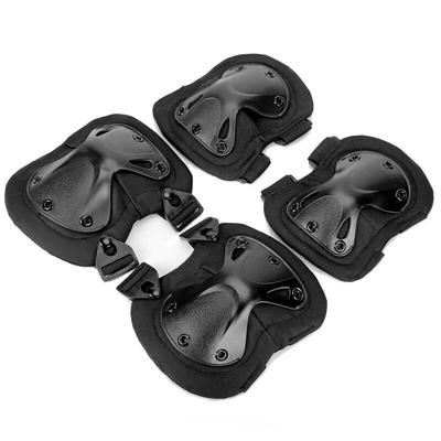 Junshi Outdoor Taktische Knie- und Ellbogenschoner 4-teiliges Set