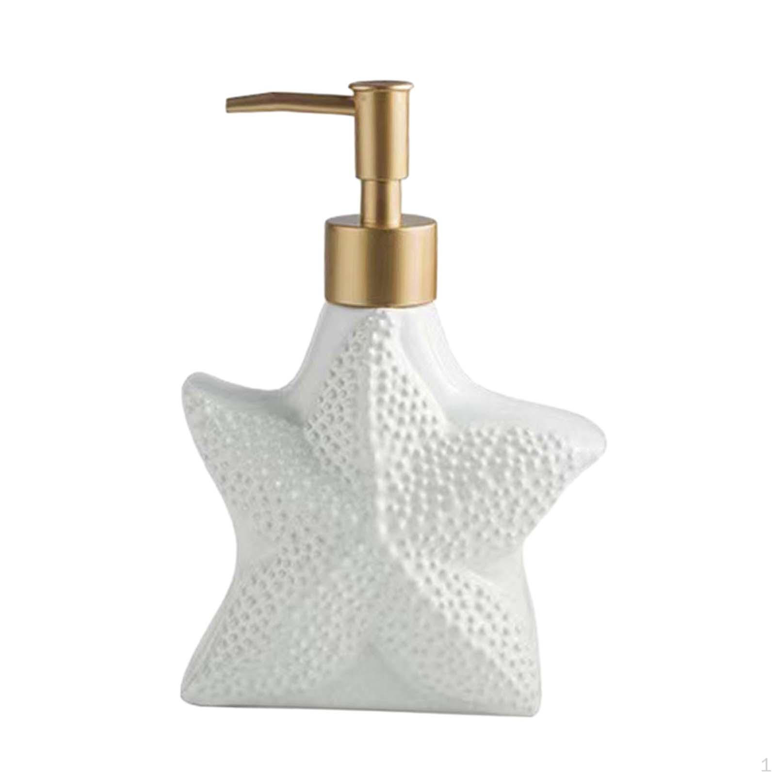 

Керамический дозатор мыла для рук с дозатором, лосьон для душа, пустая бутылка, гель для стирки Star
