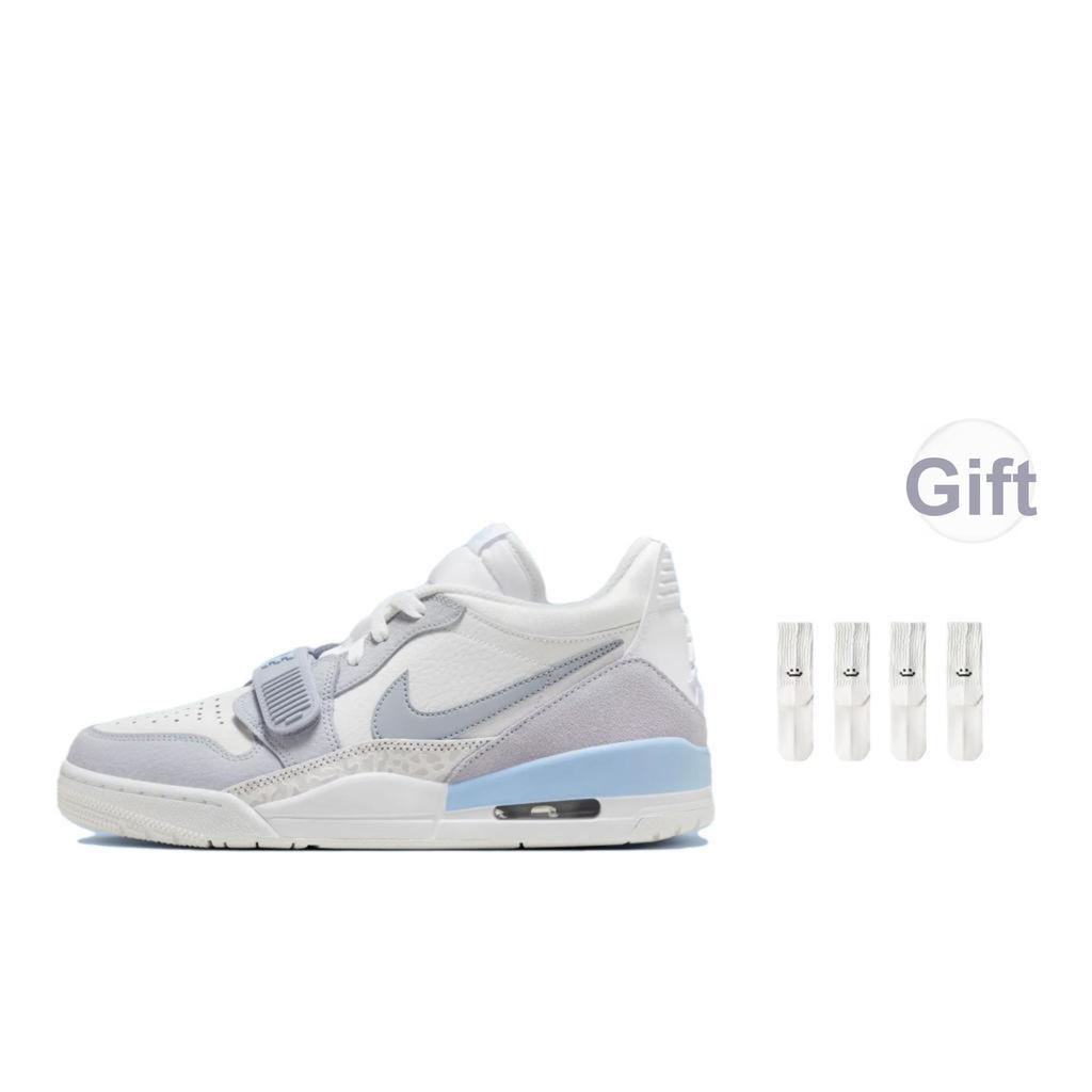 Air Jordan Legacy 312 Low Ashen Slate Glacier Blue Men Sneakers White HQ1190-101