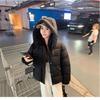 Winter Short Hooded Thickened Cotton-padded Jacket Loose Warm Outwear
