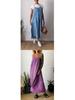 2026 Summer Casual Cotton Linen Strap Dress