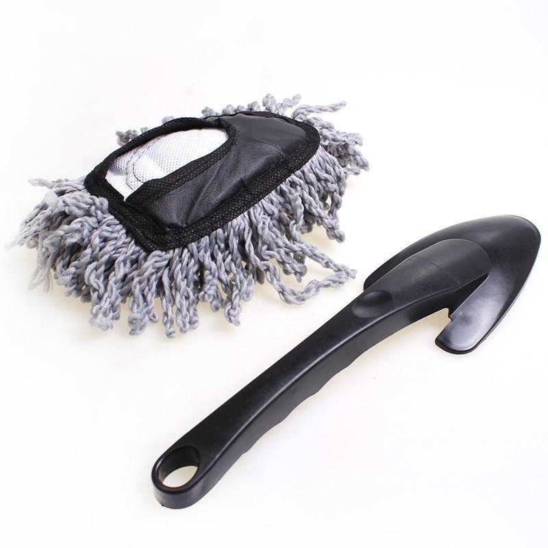 Ultra-Fine Fiber Long Handle Tire Brush for Car Cleaning