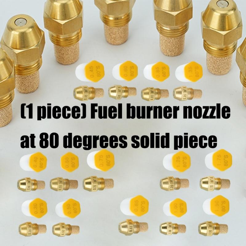 Industrielle 80-Grad-Metall-Düse, Heavy-Duty-Metall-Düse für Brennstoffverbrennungsanlagen, Varianten mit 14 GPH