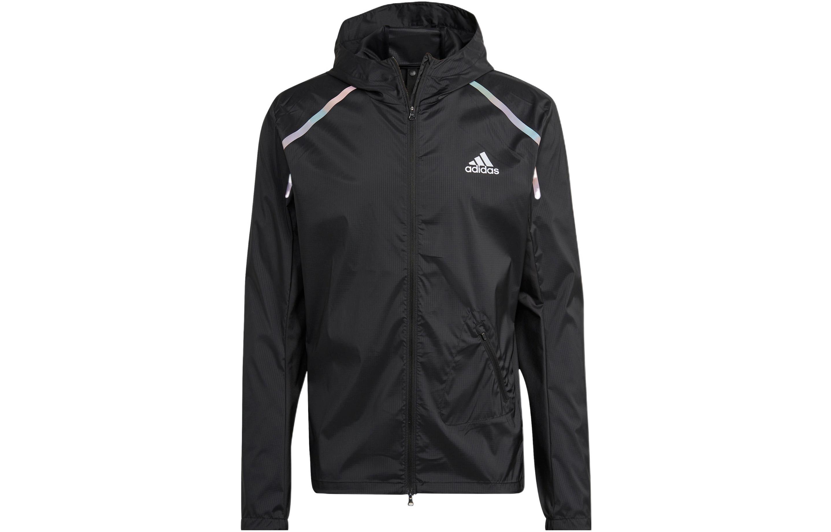

Adidas Jackets Men s Black Hooded Moderate Other HK5637 XS