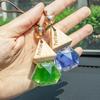 Holz Hängender Auto Lufterfrischer Diffusor Parfüm Aromatherapie Ätherisches Öl Flasche Hängender Auto Lufterfrischer Auto Autozubehör