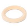 Wooden  s for Crafts   Care 10pcs Natural Baby Teethers, Untreated Wooden Circles for Craft Pendants, Connectors, Wood Color, 65mm, 2.6 Inch