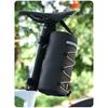 ESLNF 07CD0036 Cylindrical Bike Handlebar Bag Waterproof Bicycle Front Tube Bag with Shoulder Strap