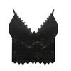 Women Plus Size Vest Crop Wireless Bra Lingerie Sexy V-Neck Underwear