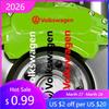 VW GTI GOLF 2026 Heet Voor VW VOLKSWAGEN 6 STKS Auto Wielremklauw Aangepaste Sticker voor Volkswagen Touareg Jetta Scirocco Golf Passat
