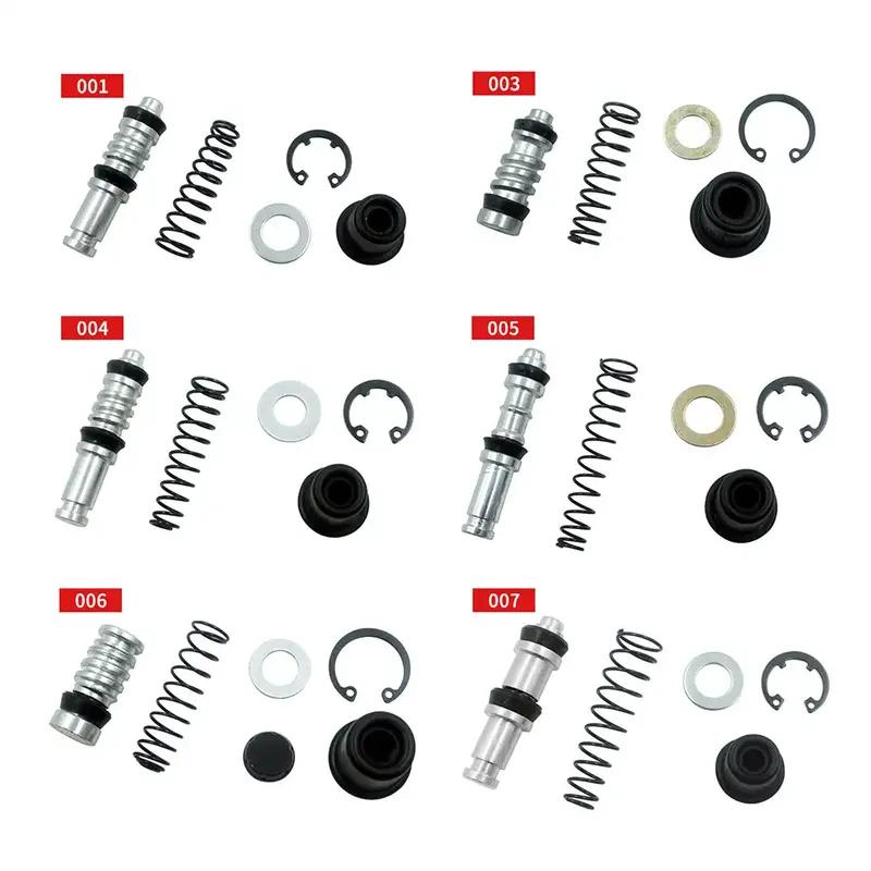 Motorcycle Disk Brake Upper Pump Front Rear Master Cylinder Piston Oil Seal Leather Bowl Repair Kit 14mm 12.7mm 11mm