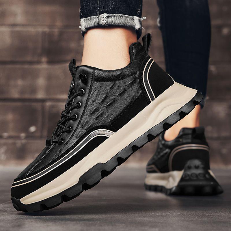 Outdoor-Laufschuhe Neue Herren Freizeitschuhe Herren Atmungsaktive Schuhe Weiche Sohle Weiche Panel Schuhe Modische Freizeitschuhe Größe 39-44