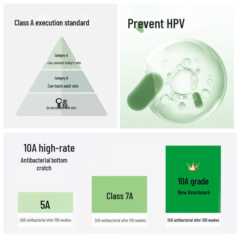 Cosmo Lady Damen 4er-Pack Hipster-Slips aus reiner Baumwolle, antibakteriell