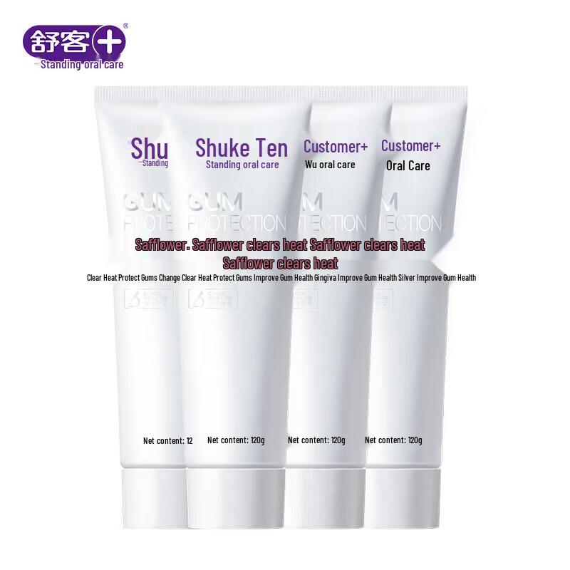 

Shuke Red Flower Anti-Inflammatory Gum Care Toothpaste (4-Pack)