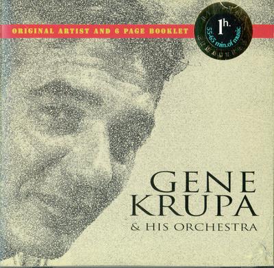CD GENE KRUPA - Gene Krupa  UAE30552 United Audio En 1996 Europe Jazz Used