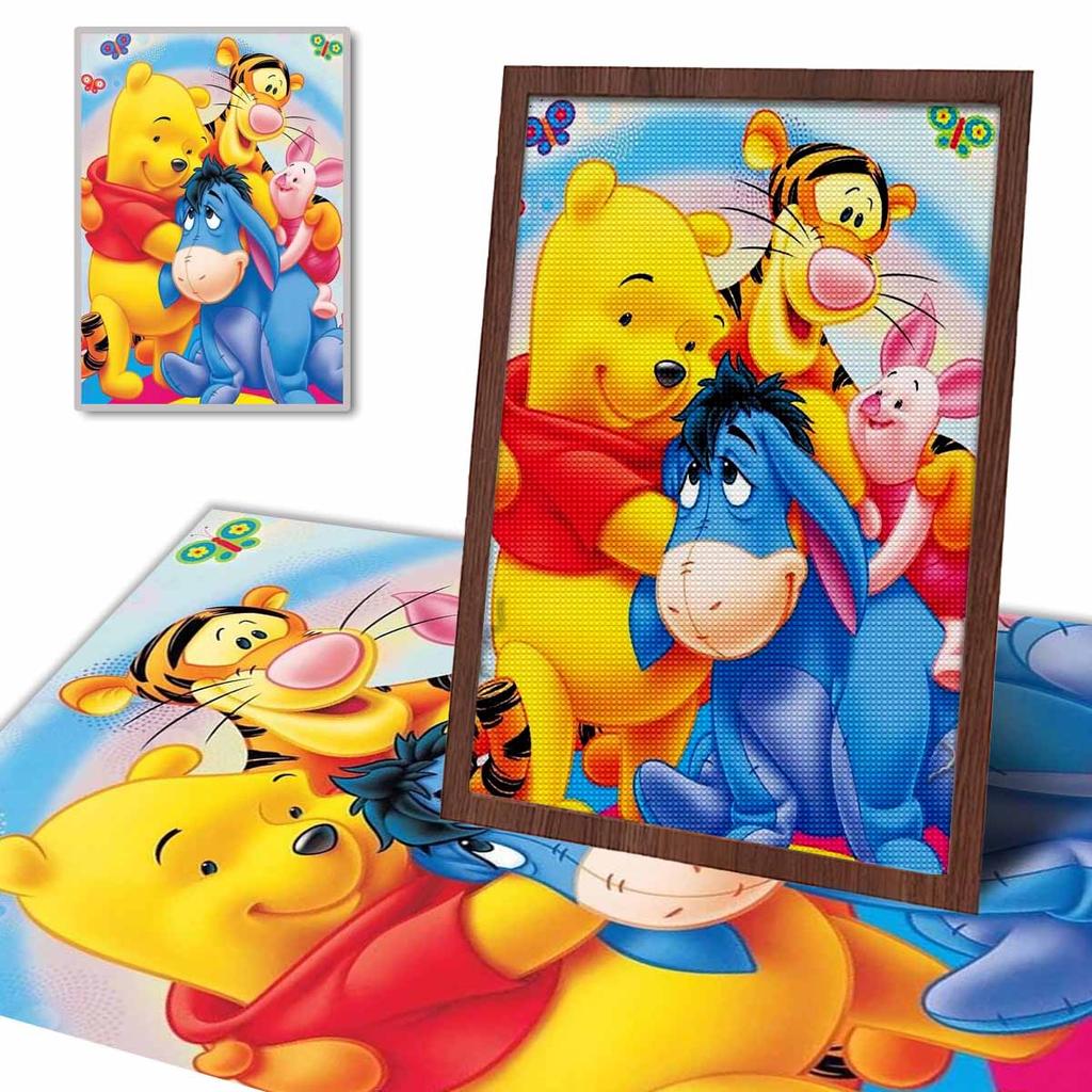 Full Round Diamond Painting A Loving Family Art Rhinestone Picture Mosaic DIY 5D Cross Stitch Embroidery Home Decoration