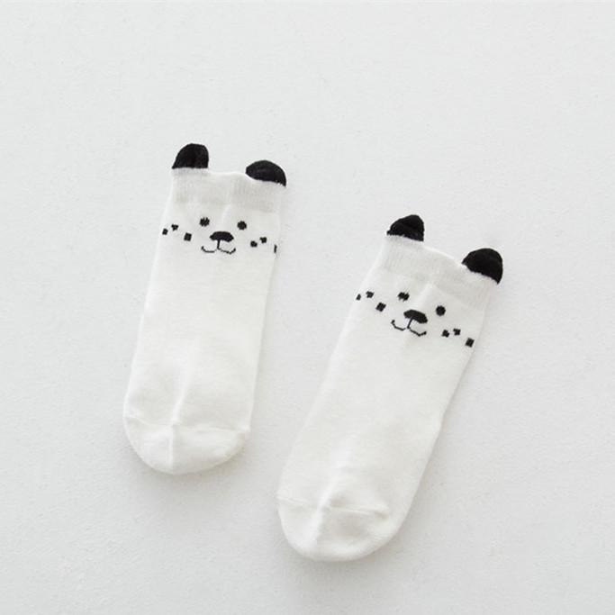 Șosete din bumbac pentru fete vară plasă subțire respirabilă drăguț desene animate șosete pentru copii copil mic fete șosete roz