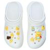 Crocs Crush Clog Bear Cookies Cream Puff Shoes Unisex White