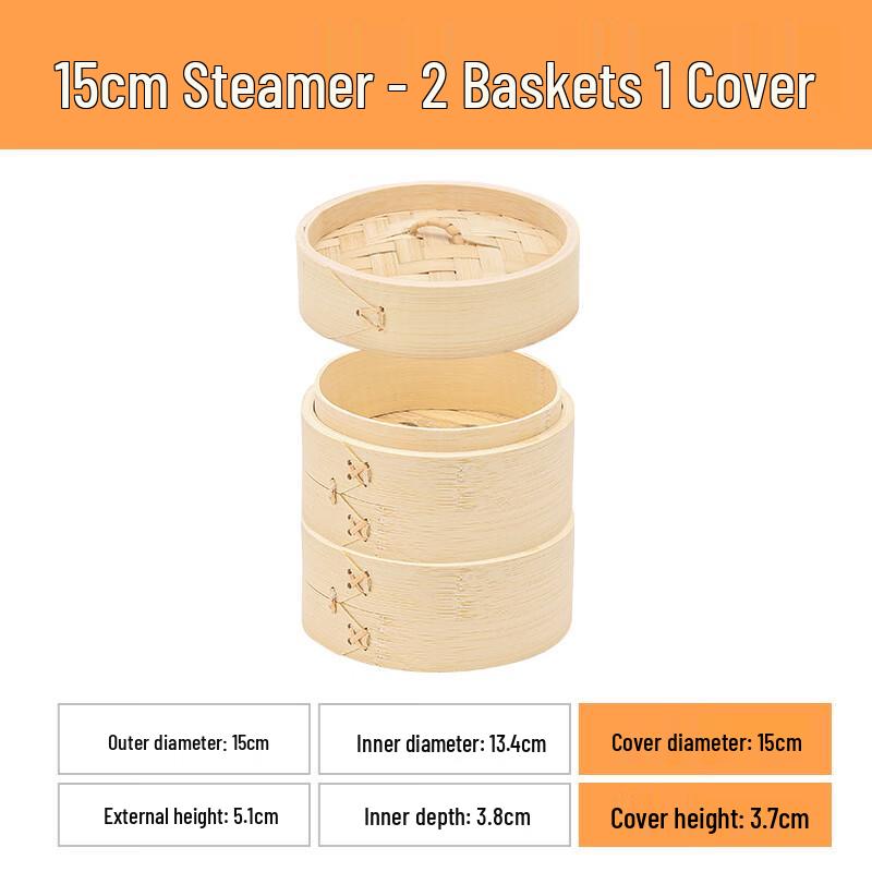 Ting Le Bamboo Steamer Basket