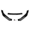 Front Bumper Spoiler Lip For Mazda 3 Axela 2014 2015 2016 2017 2018 Carbon Fiber Look/Gloss Black Lower Splitter Kit Protector