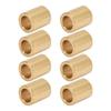 8pcs Self Lubricating Brass Sleeve 8mm Bore X 12mm OD X 15mm Length Special Bearing Sleeve for