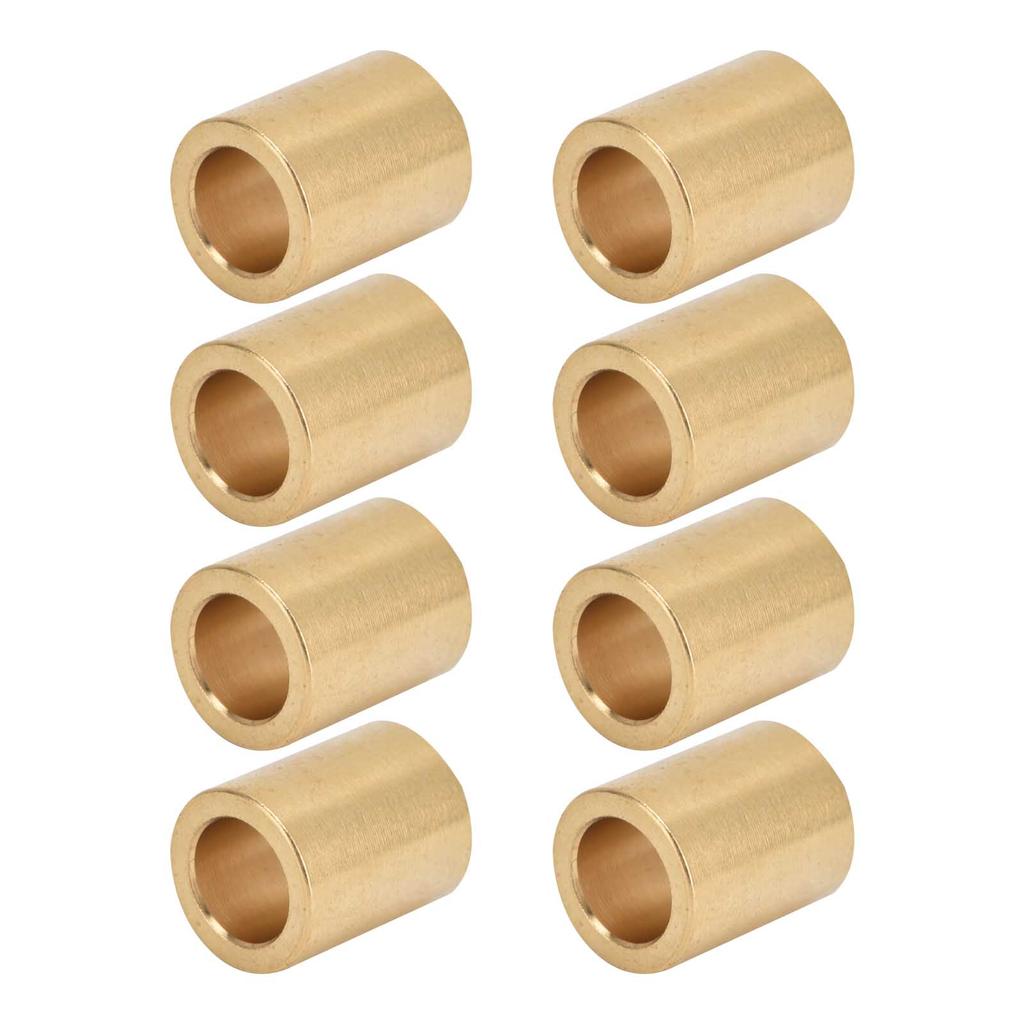 8pcs Self Lubricating Brass Sleeve 8mm Bore X 12mm OD X 15mm Length Special Bearing Sleeve for