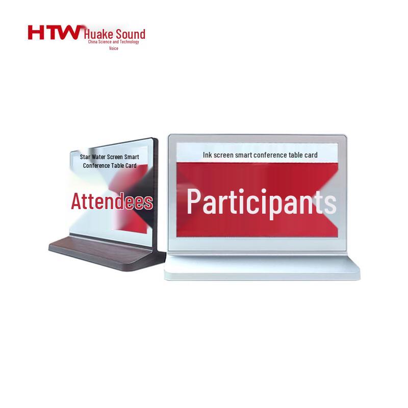HTW ZP7.5 Dual Screen Electronic Desk Sign CN plug (adapter included)