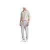 Polo Ralph Lauren Embroidered Logo Pattern Half-Zip Pullover Stand Collar Sweatshirt Men sweatshirt Beige 710812963-017