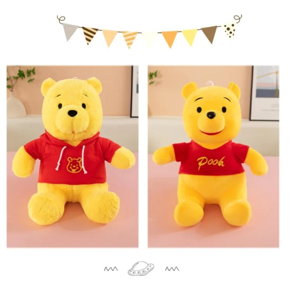 30cm Knuffel Winnie de Poeh Pluche Speelgoed Cartoon Anime Pop Grijpkraan Pop Cadeau voor Verjaardag Vriendin