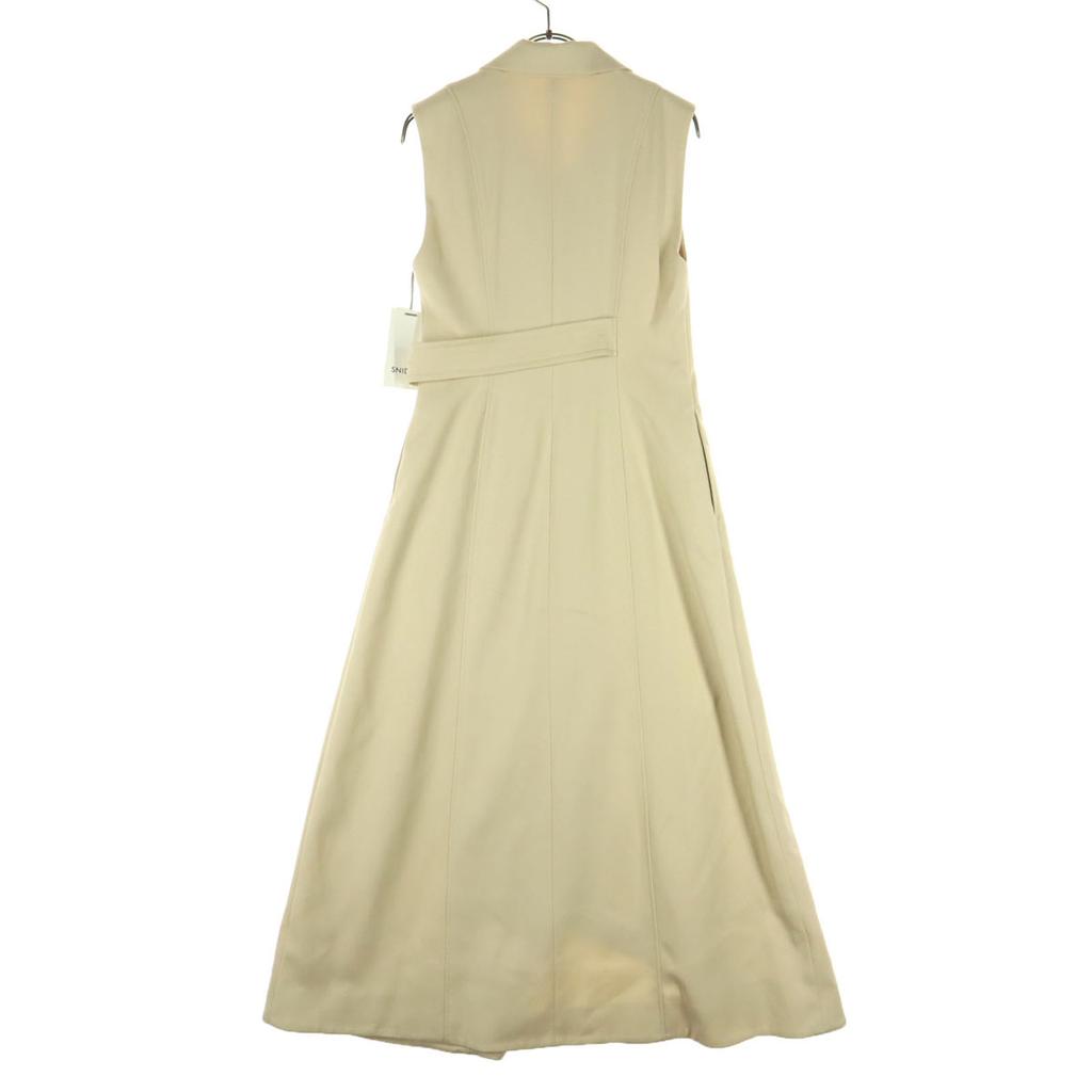 SNIDEL No Sleeve Long Dress Ivory System SWFO235074 Women Used