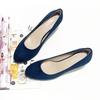 A Simple Matte Velvet Light-Mouth Spring And Autumn Shoes, Single Shoes, Waterproof Table, Fine High Heels, Professional Women'S Shoes, Black.