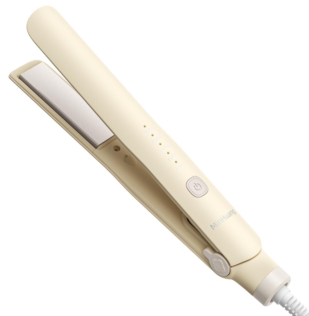 Professional Ceramic Ionic Hair Straightener & 2-in-1 Flat Iron - Titanium Plates, Fast Heating 140-220°C Salon Styling Tool