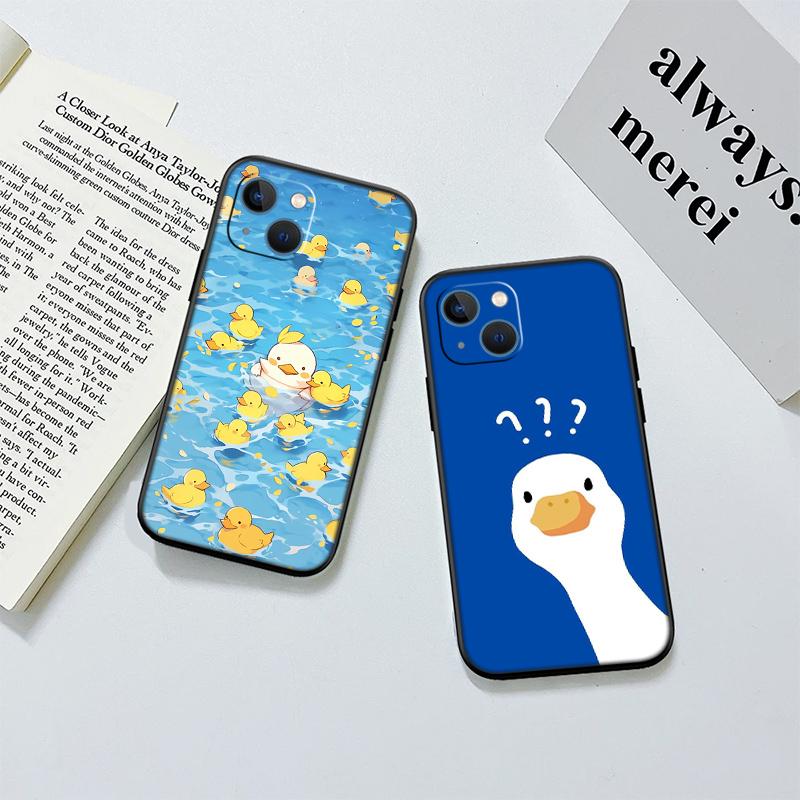 DUCK Cartoon Phone Case for Huawei Mate 20 P Smart+ P20 P30 Lite Pro Y5p Y6p Y6s Y7a Y8p Y8S Y9 Prime Y9S